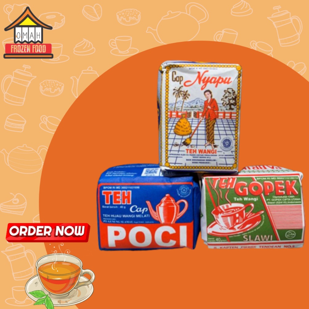 

BOMBASTIS Paket Teh 5 Paket Teh Solo Kombinasi Nyapu Poci Gopek
