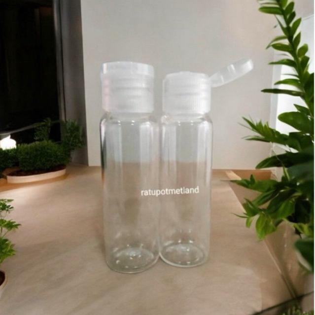 Botol 30 ml pet plastik fliptop