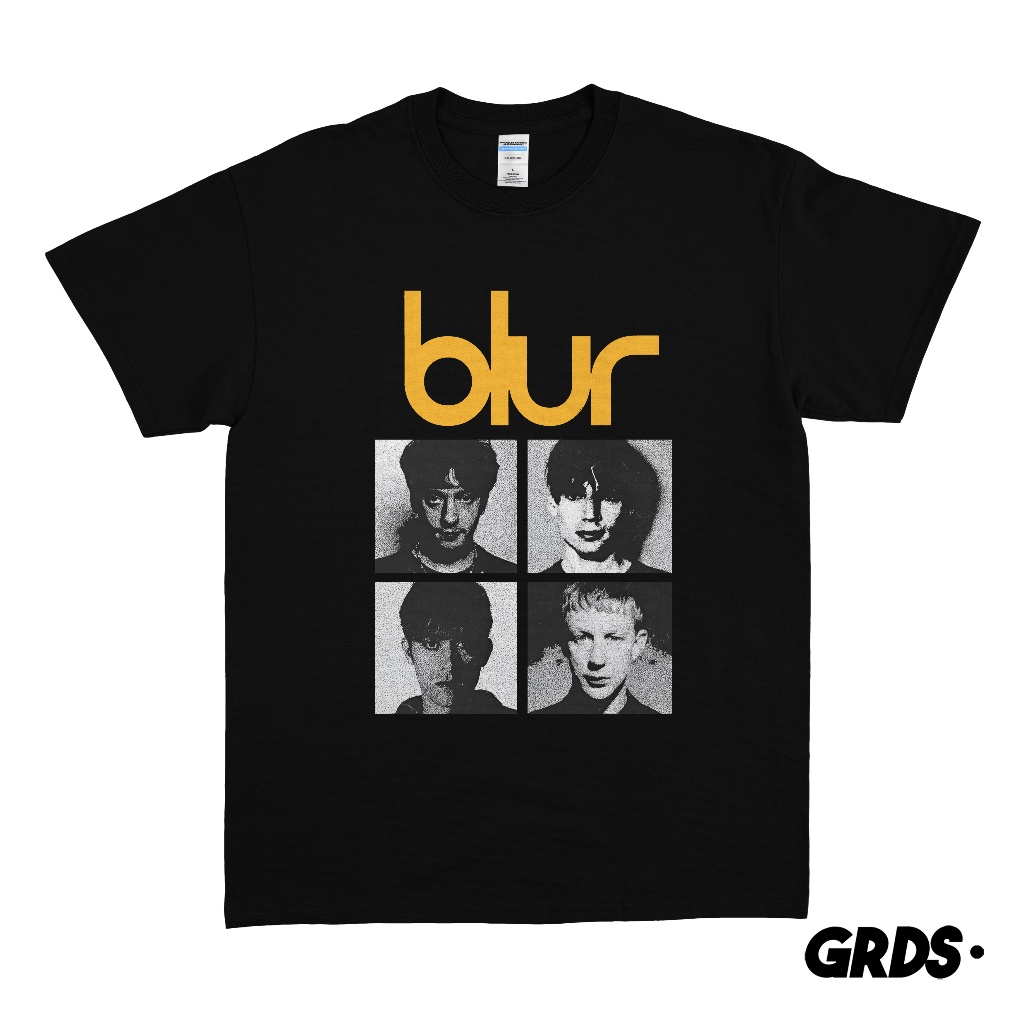 KAOS BLUR POTRAIT / T-SHIRT BAND BLUR