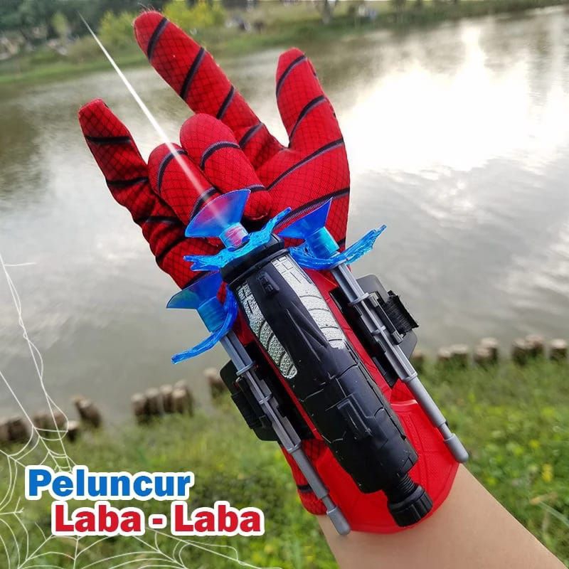 MAINAN SARUNG TANGAN SPIDER MAN | MAINAN ANAK SUPER HERO | SARUNG TANGAN MAINAN | PISTOL SARUNG TANG