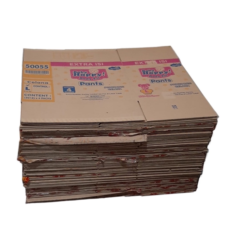

Terlaris KARDUS PACKING BOX PACKING BEKAS BABY HAPPY