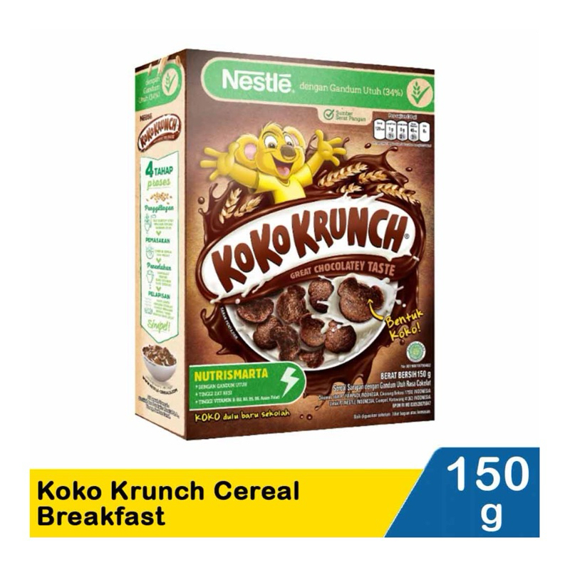 

Nestle Cereal Breakfast Koko Krunch 150g