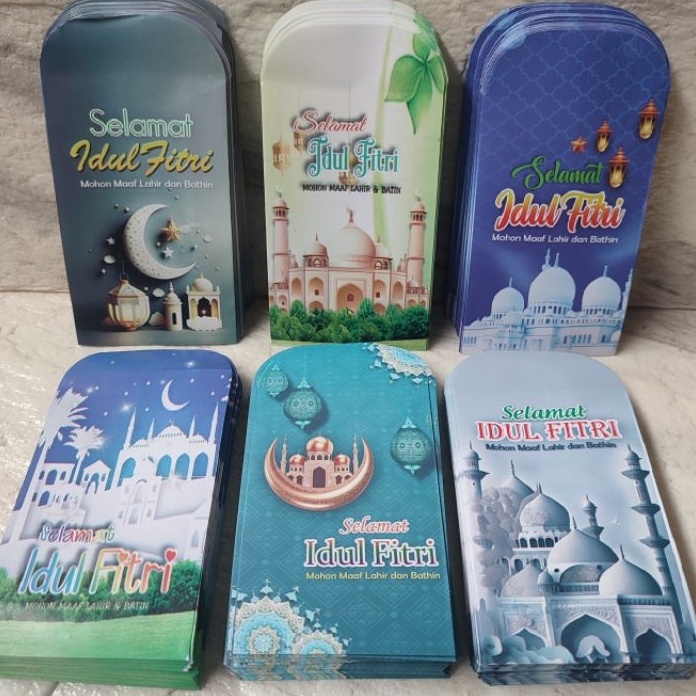 

FG2 Amplop Lebaran Angpao Medium MESJID HK 1 Lembar Murah