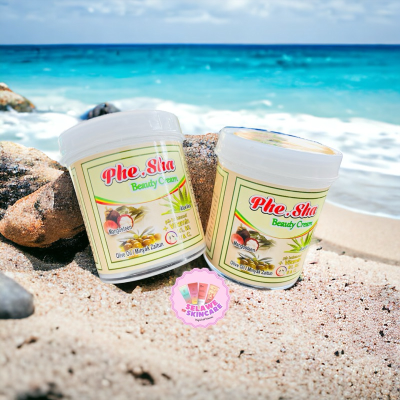 2 Pcs / Phe Sha Beauty Cream Original BPOM EXP 2027