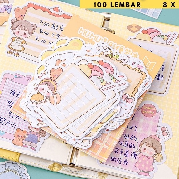 

KP8 Sticky Note Memo Pad Kertas Memo Tempel Note Pad ST39