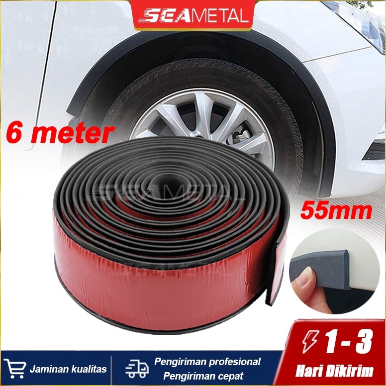 Banyak Dipakai SEAMETAL Stiker Pelindung Fender Mobil Karet Fender Mobil Fender Mobil Karet Pelindun