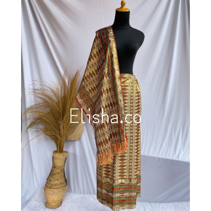 Rok songket Selendang Thailand - Rok kebaya - Bawah Kebaya - Rok Tradisional  - Rok Selendang