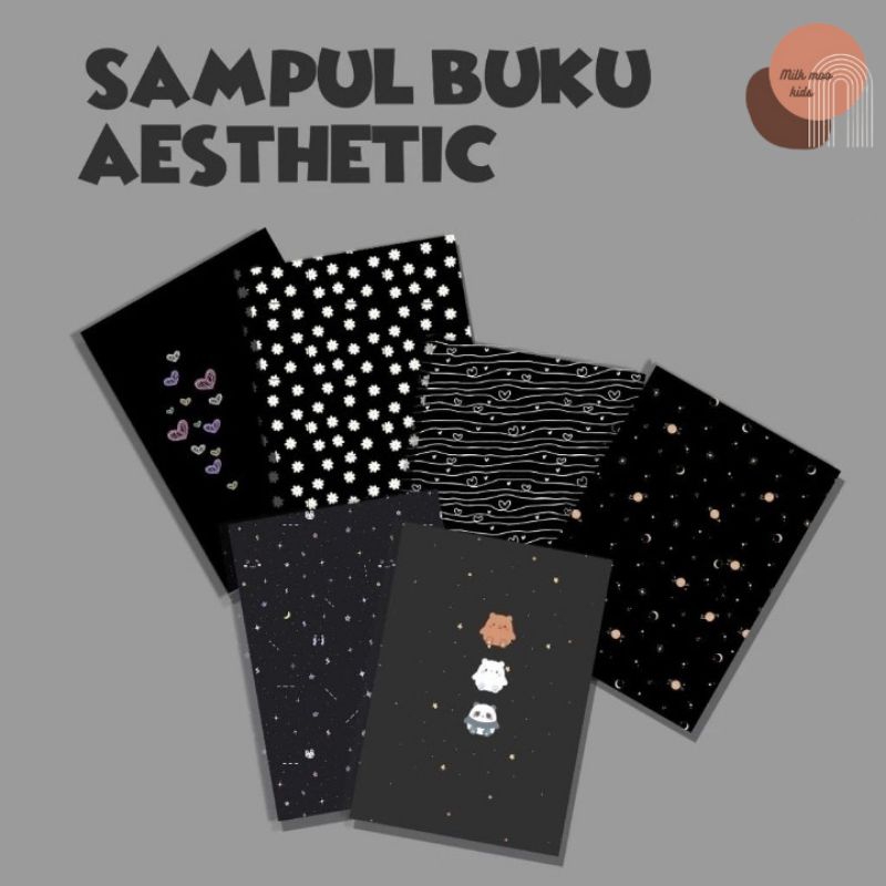 

Sampul Buku | Cover Book | Sampul Aestethic | Black