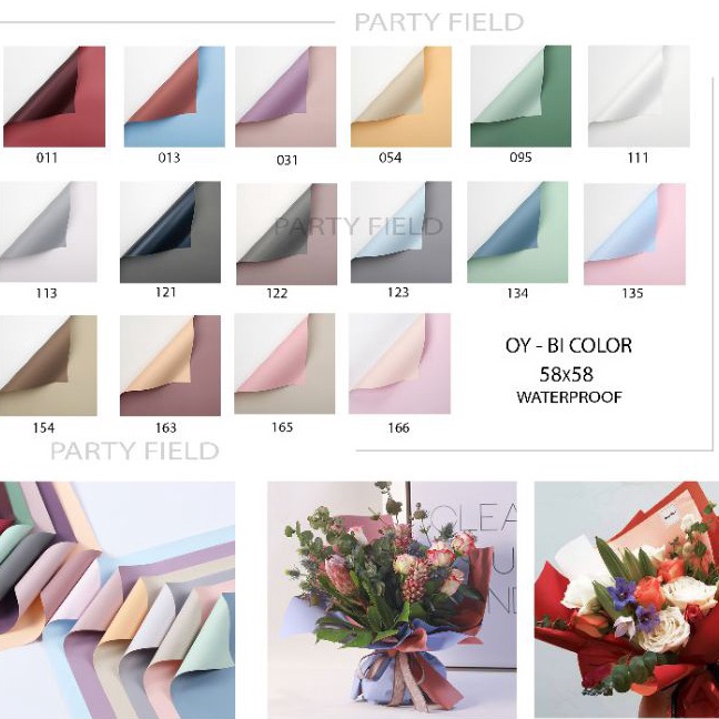 

Boom 1PAK2PCS OY kertas bunga flower wrapping paper HIGH QUALITY