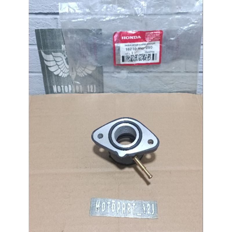 Manipol Intake (KVE) Insulator Karburator Honda Megapro New GL Pro Neotech New Megapro Primus Asli O