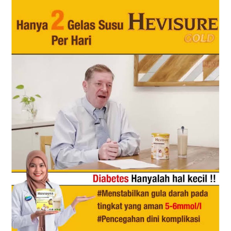 

Hevisure Gold PLUS MILK SUSU Obat Diabetes & Kencing Manis Insulin Pankreas