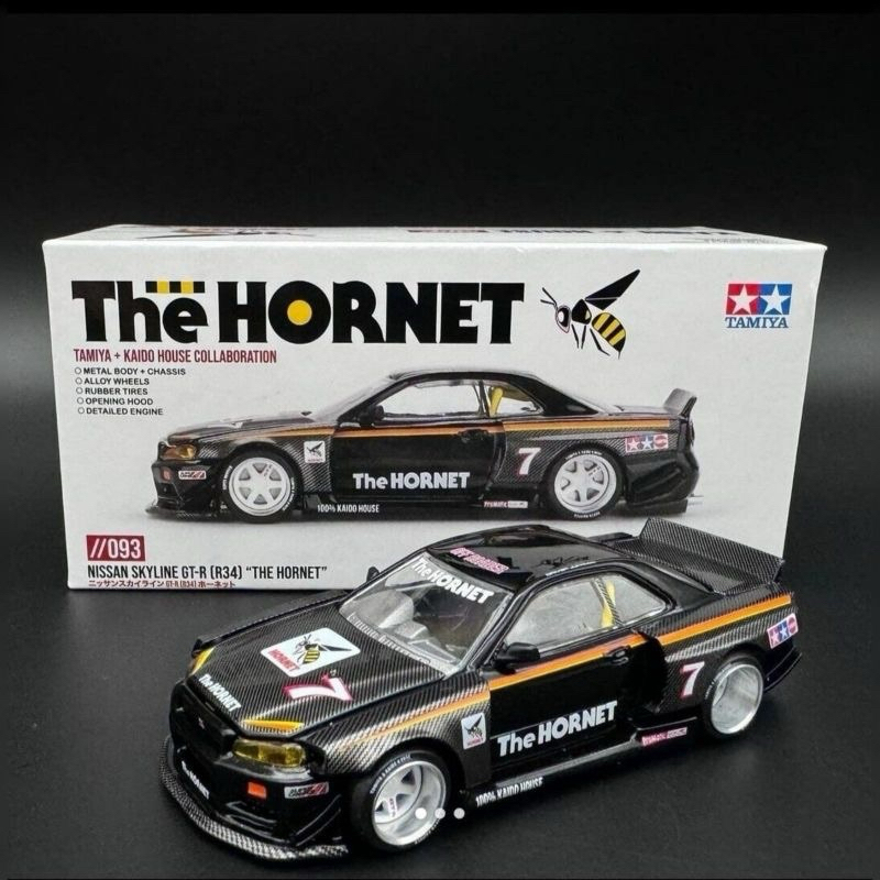 Mini GT Kaido House Nissan Skyline R34 The Hornet