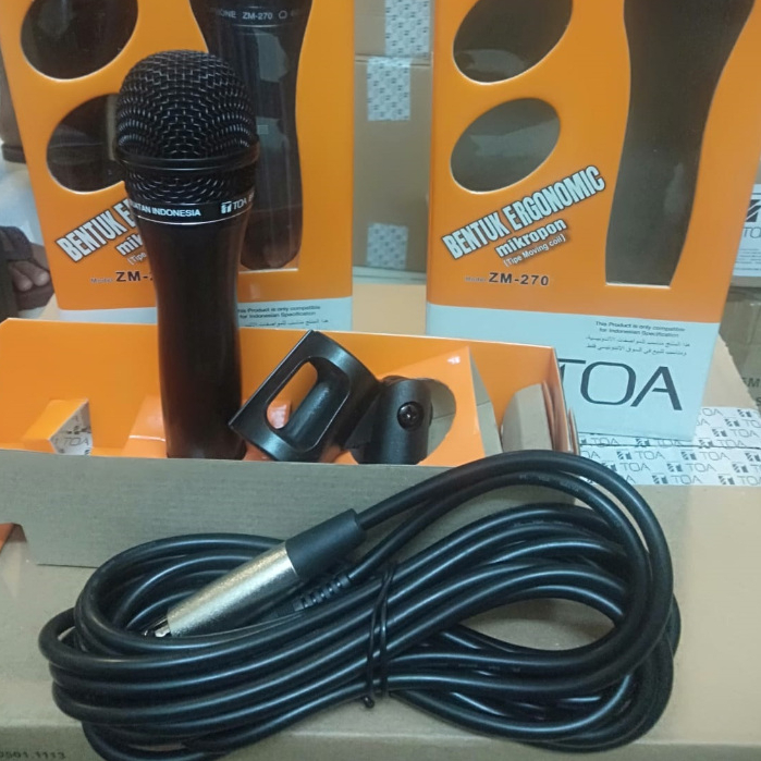 Mic Cable TOA ZM270 zm 270 ZM-270 Original