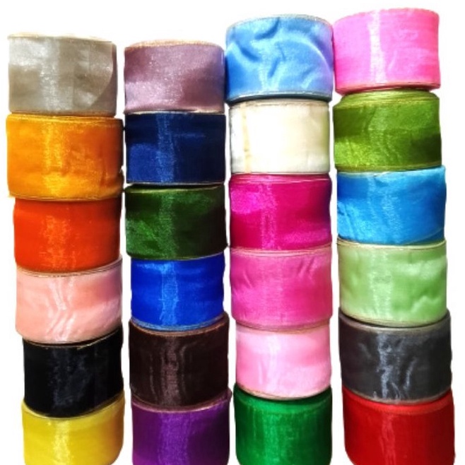 

KF7 Pita Organdi 2inc 2pyards Pingir Mas