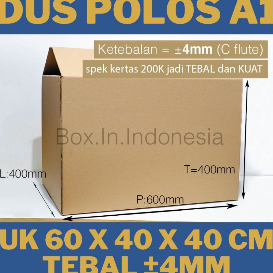 

Unggul Kardus Baru 6x4x4 cm JUMBO TEBAL Coklat Polos