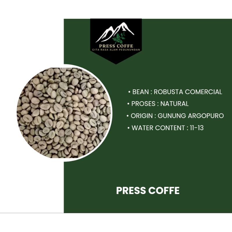 

Robusta Argopuro Sortir Super 1 kg