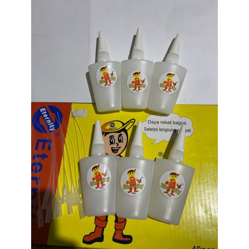 

LEM eternity 40gram ukuran jumbo
