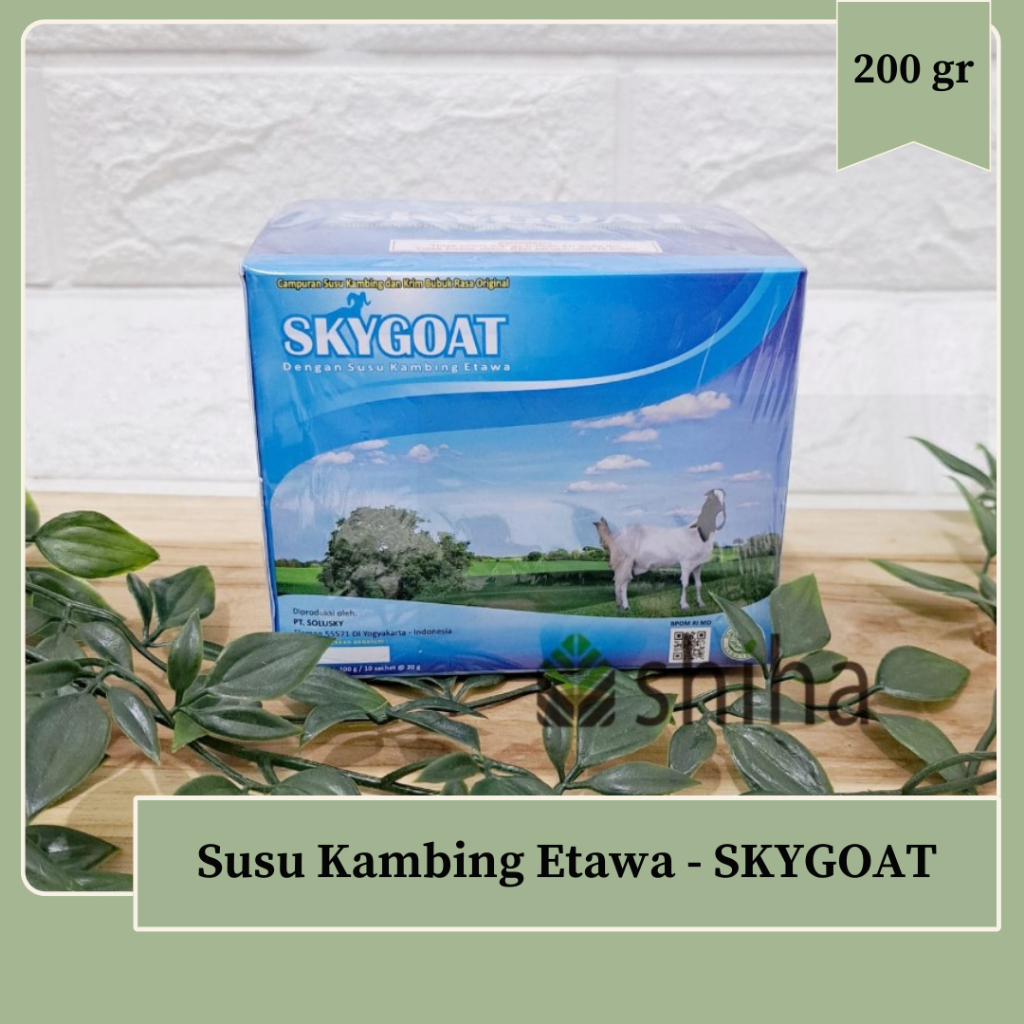 

Sky Goat Susu Kambing Etawa Bubuk Full Cream 200gr Warung Shiha
