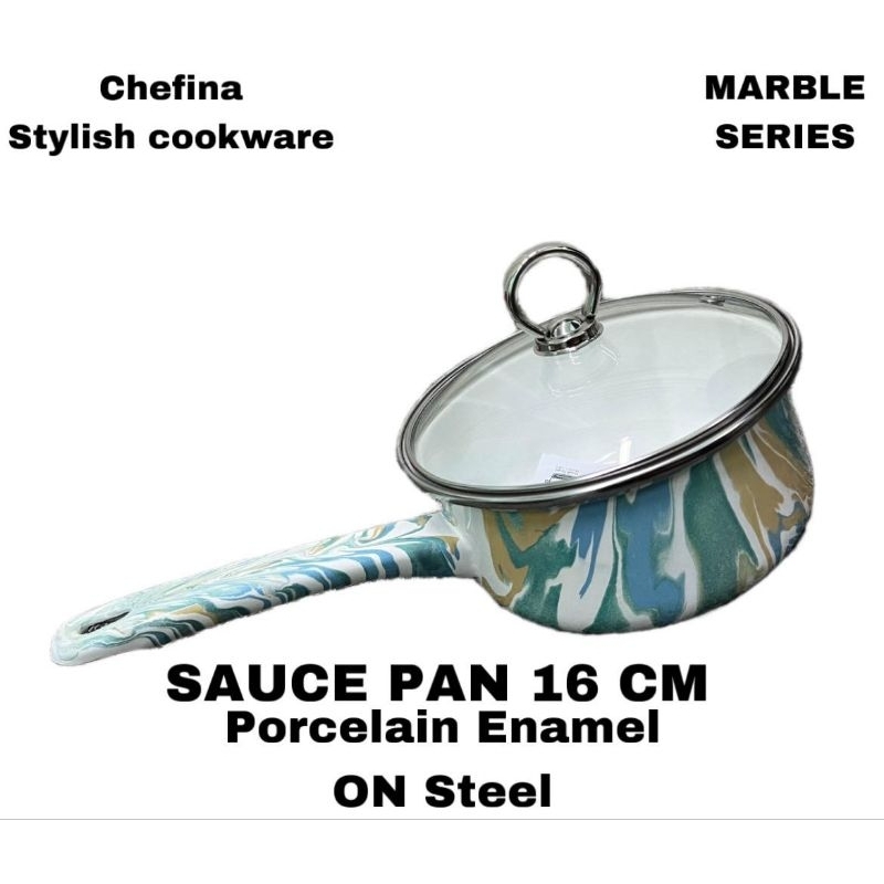 SAUCEPAN / PANCI SUSU / PANCI MASAK / PANCI MARBLE CHEFINA