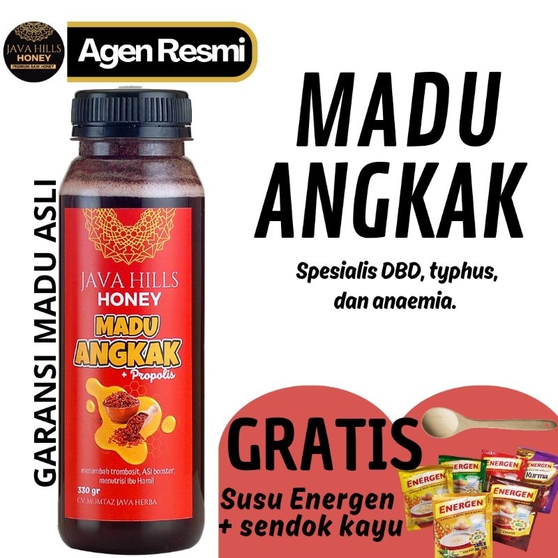 

JAVA HILLS HONEY MADU ANGKAK, DBD, THYPUS, ANEMIA, TROMBOSIT | JAVAHILLS