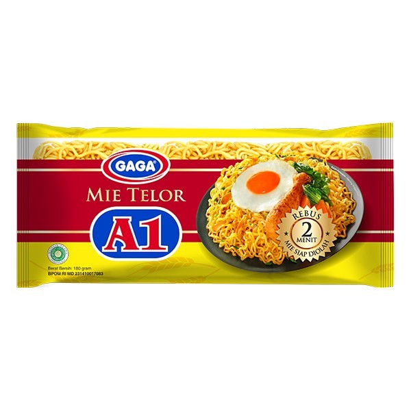 

Gaga Mie Telor A1 180 g