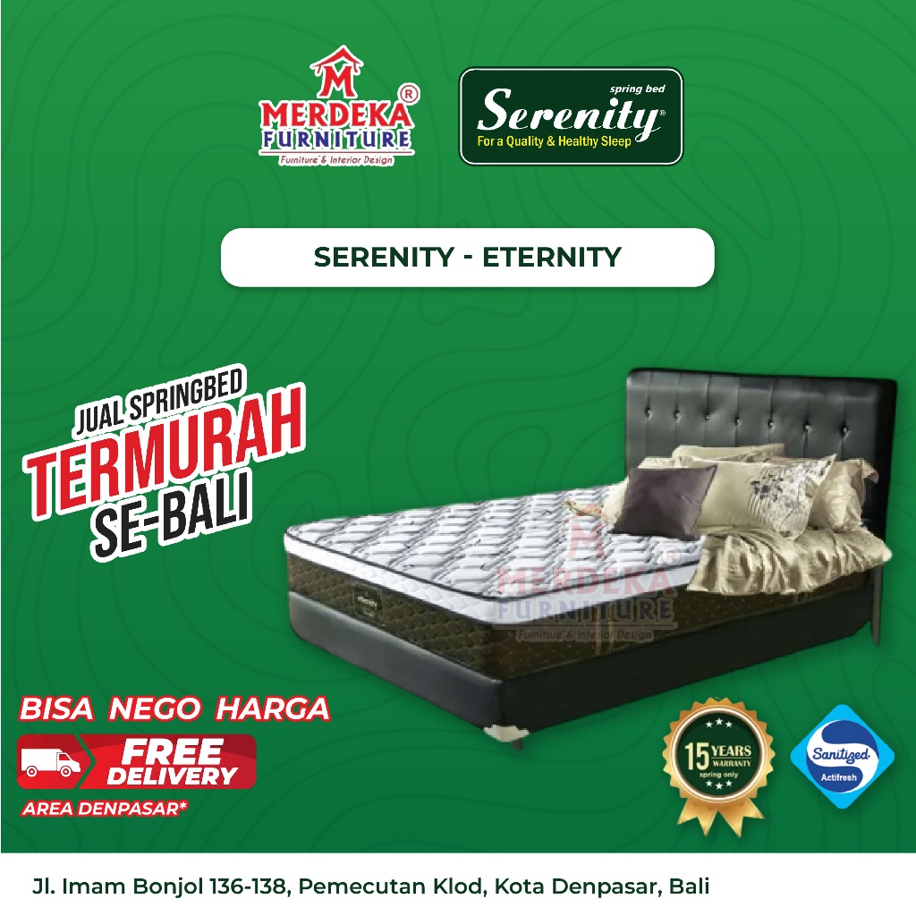 Kasur Elite Serenity Eternity-Spring Bed 160x200