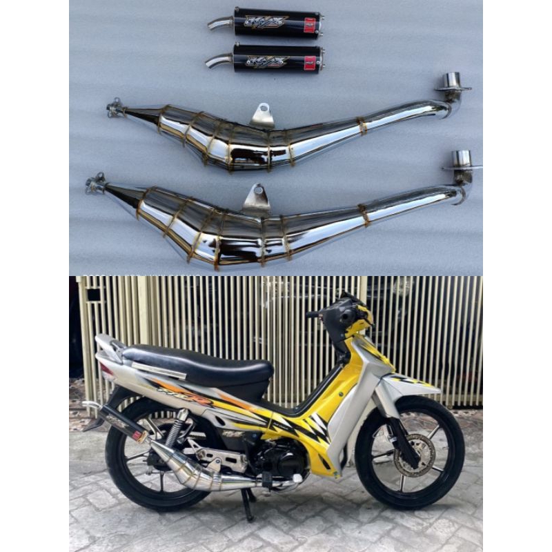 KNALPOT FIZR BM POWER SAMPING ORIGINAL KYX
