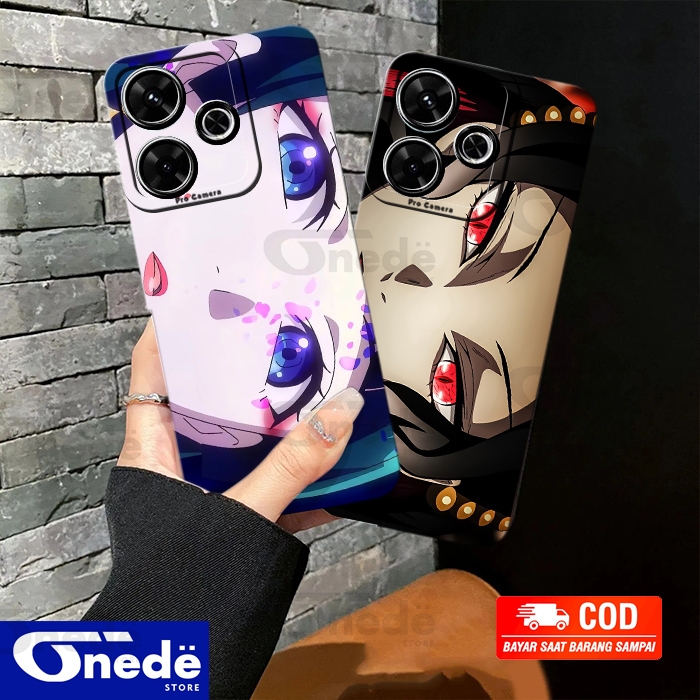 Onede Case for infinix smart 8  Casing Terbaru [ MOTIF ANIME 009NB] Cassing Silikon kesing Softcase 