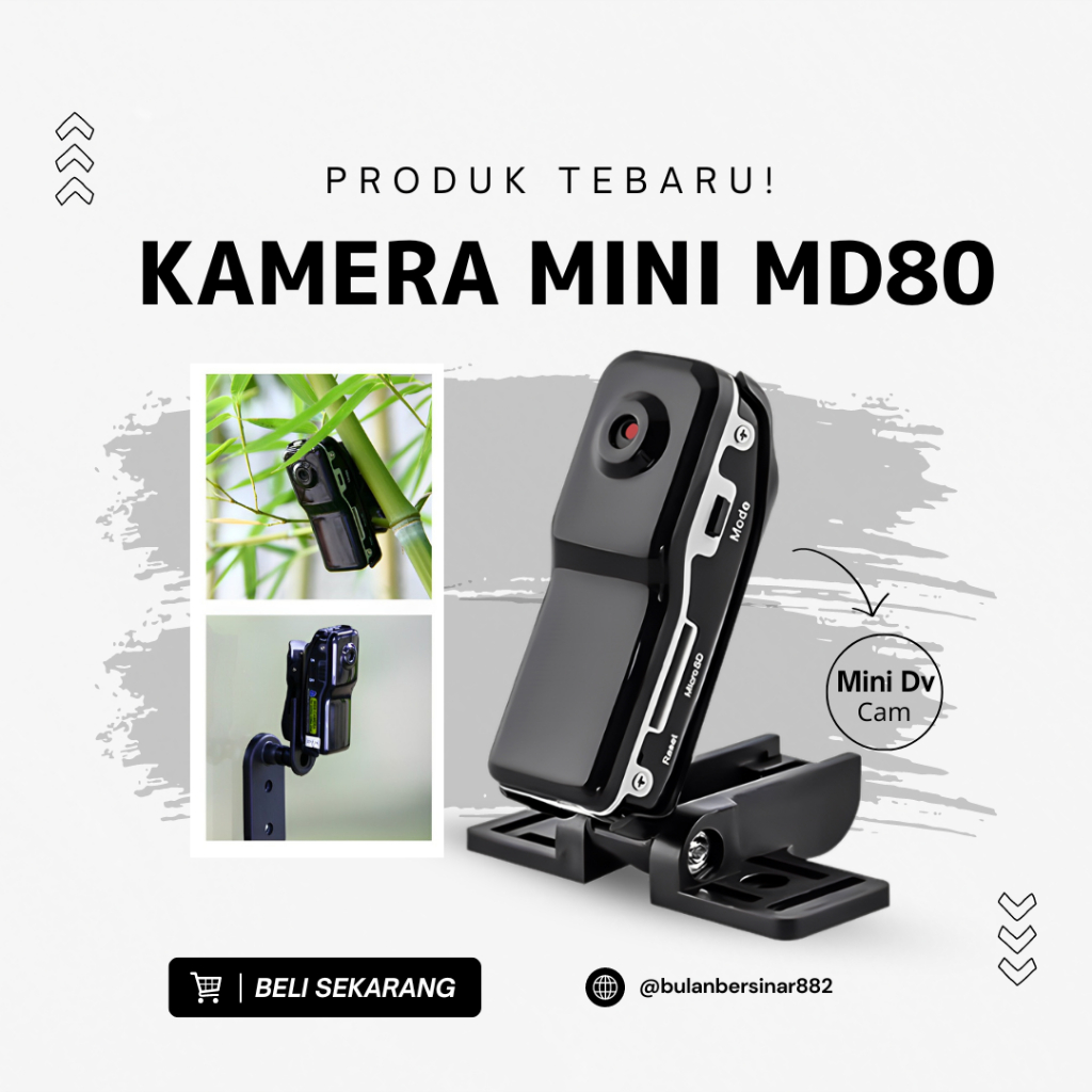 Kamera Mini MD80 Spy Camera Video Recorder Kamera Pengintai Digital Video Foto Voice Recorder Thumb 