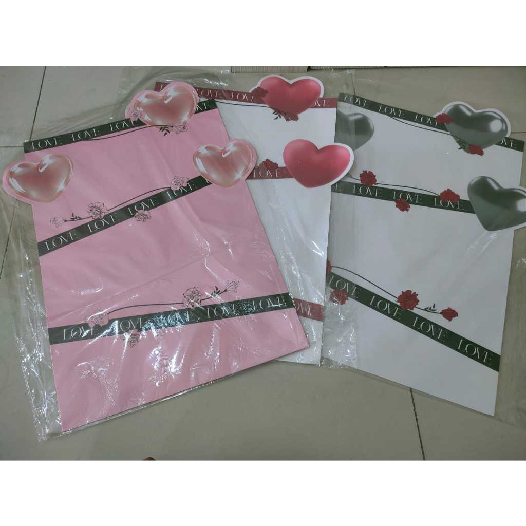 

kertas bunga love bahan kertas
