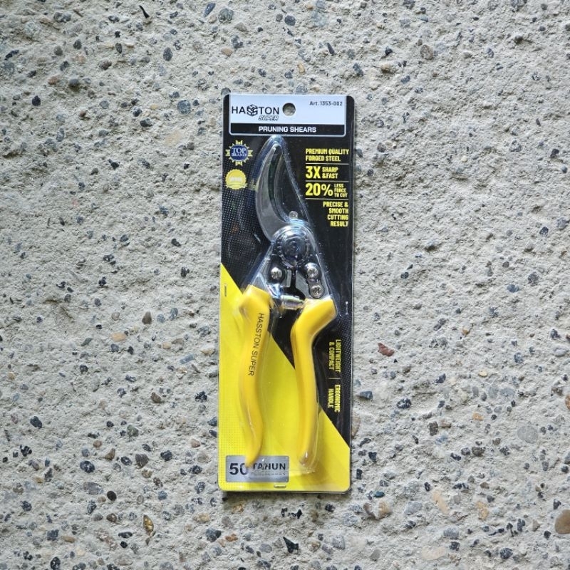 Gunting dahan 8.5" (1353-002) HASSTON / Prunning shears 8.5 in Hasstln