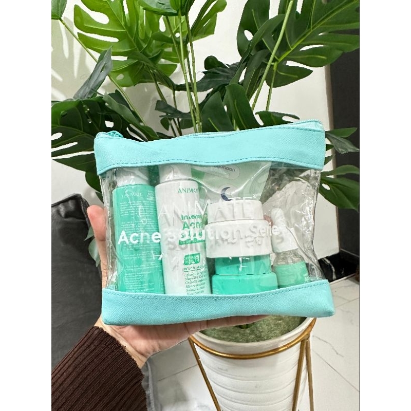 Animet Intense ance Solution Series 5in 1| paket skincare perawatan jerawat /original/ BPOM