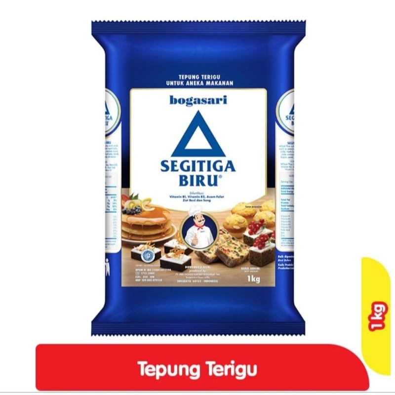 

SEGITIGA BIRU Tepung Terigu 1 kg