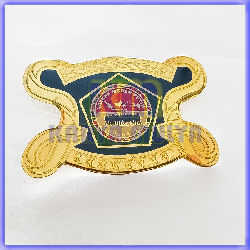 Emblem LMPI Emblem Pin Logo Laskar Merah Putih Indonesia - Karya Mulya