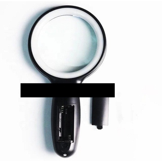 

Kaca Pembesar 10X Lampu LED 18 Magnifying Glass