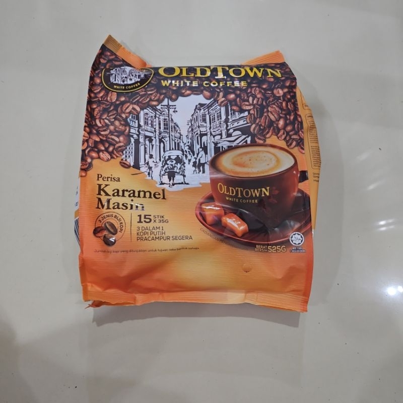 

Oldtown White Coffee 3 in 1 Salted Caramel / Kopi Old Town Karamel Masin