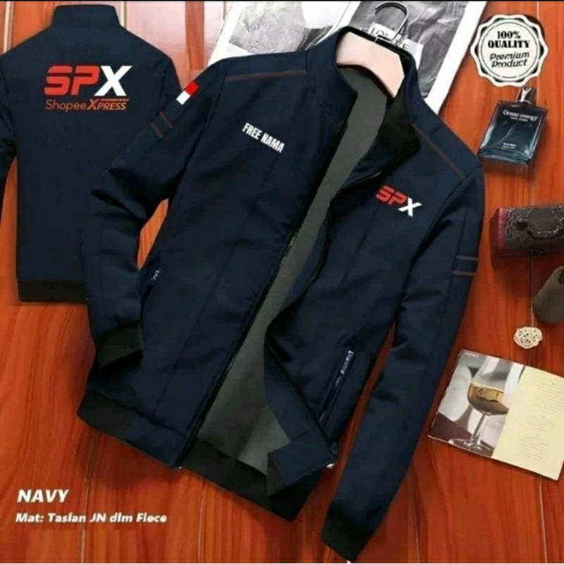 JAKET KURIR SPX EXPRESS / JAKET WINTER RUBBY / JAKET KURIR PAKET / JAKET DRIVER / SHOPEE EXPRESS / J