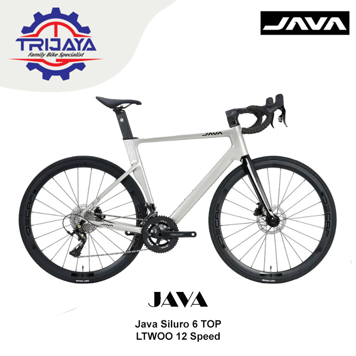 Java Siluro 6 TOP 2024 Thru Axle 24 Speed Road Bike
