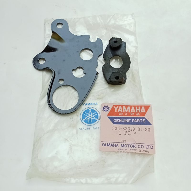 Bracket & Karet Set Dudukan Speedometer yamaha Ls3 Rs100 Original