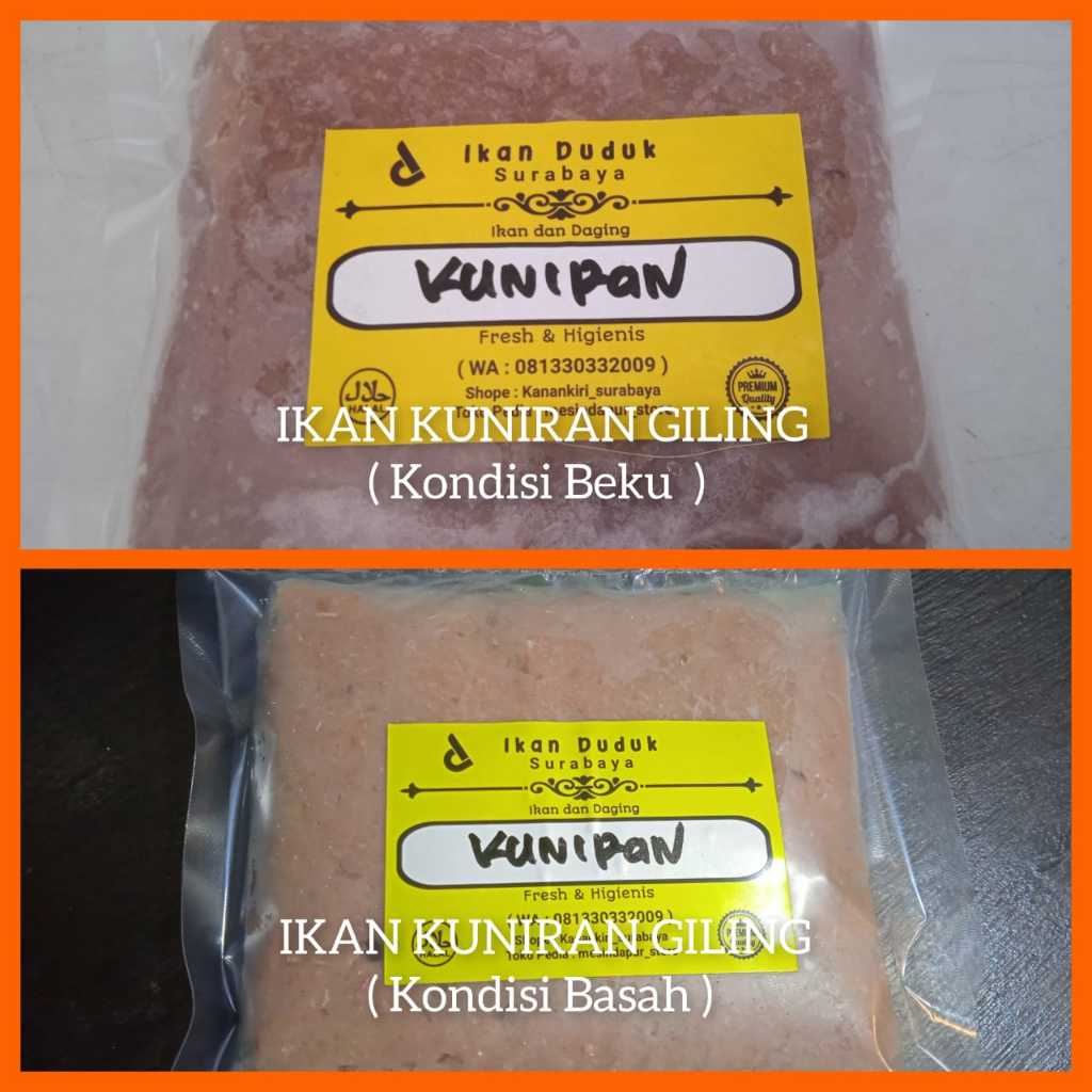 

Ikan kuniran giling 1/2 kg/ Ikan Kuniran / ikan laut / ikan lembut / ikan giling/ikan segar