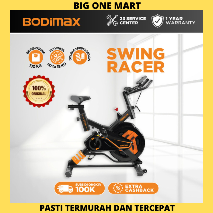 Bodimax Swing Racer Bike Sepeda Statis