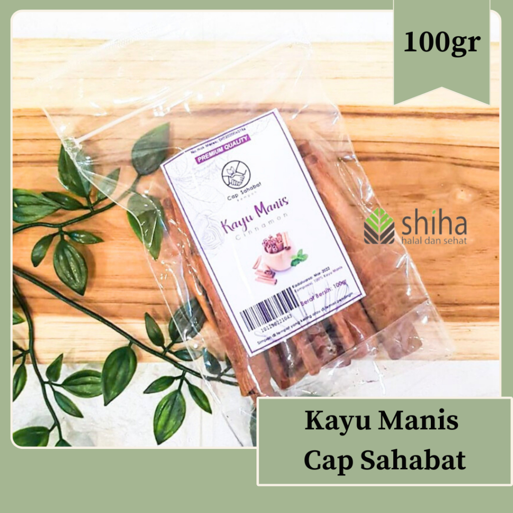 

Kayu Manis Batang / Cinnamon Stick 100gr Cap Sahabat