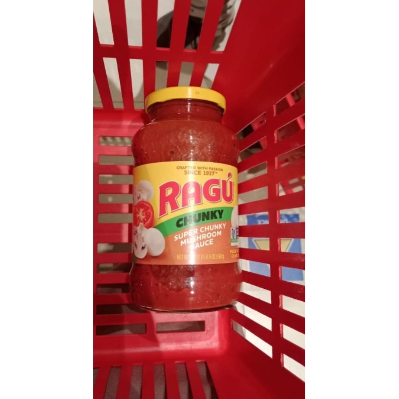 

Ragu super Chunky mushroom pasta saus sauce 680gr