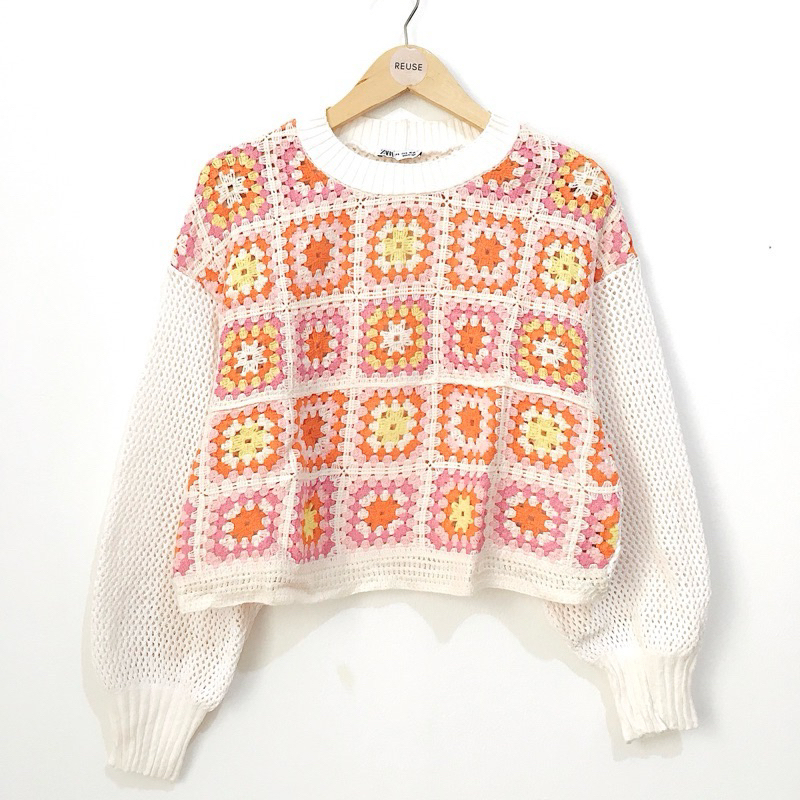 ZARA CARDIGAN LENGAN KANCING ALA COOGI DRESS GRL RUFFLE TILE PUFFY HOODIE EGOIST LENGAN BALON KUTUB 