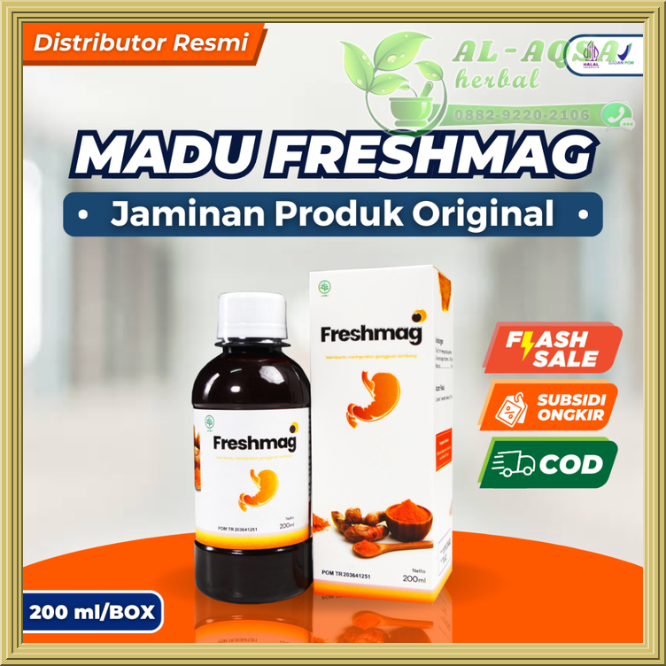 

Freshmag herbal fresh mag - madu freshmaag fresh maag obat gerd lambung