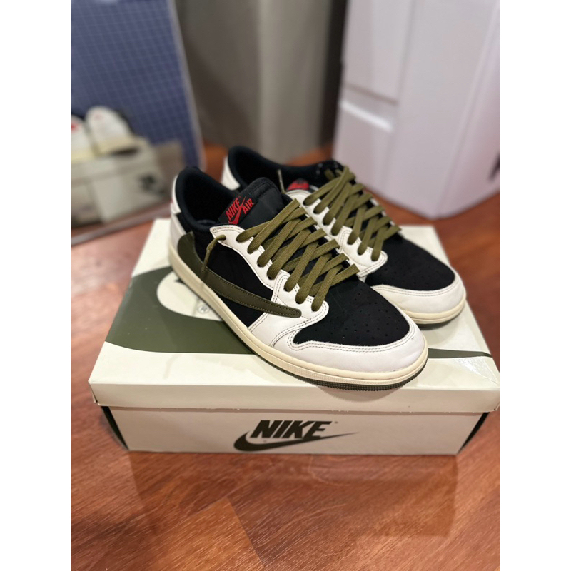 Air Jordan 1 Low Travis Scott Olive