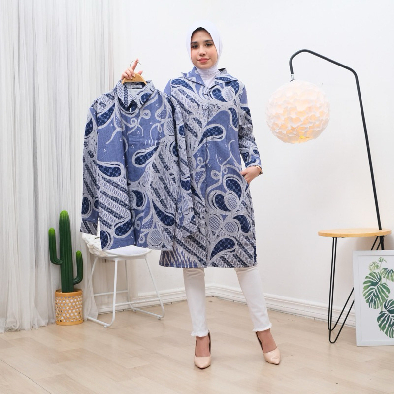 Batik Premium Tunik Wanita Solo Puring Premium