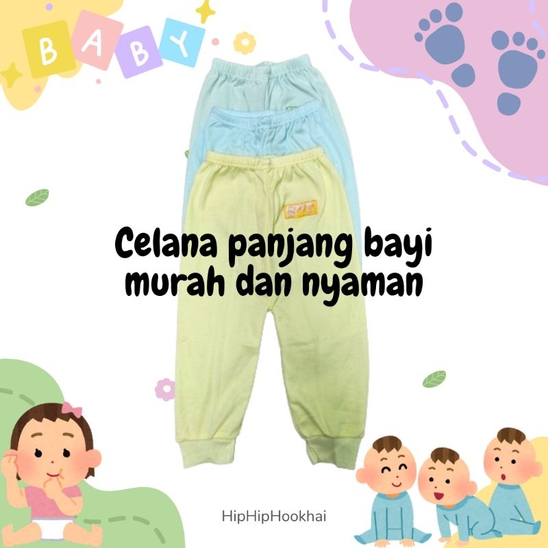 Celana Panjang Bayi Size S Polos Arimbi NJA - CN2