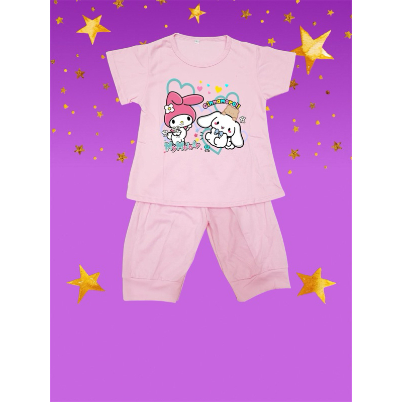 BAJU ANAK CEWEK KUROMI/BAJU ANAK CEWEK/BAJU ANAK PEREMPUAN/BAJU ANAK UMUR 2-8 TAHUN/STELAN VIRAL