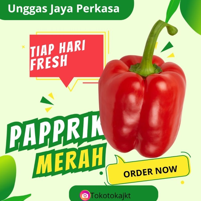 

PAPPRIKA MERAH SEGAR